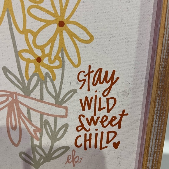 Stay Wild Sweet Child Girls Room Picture Decor - Picture 3 of 4
